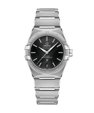 【OMEGA】コンステレーション コーアクシャルマスタークロノメーター ブラック×SS ブレス 36mm