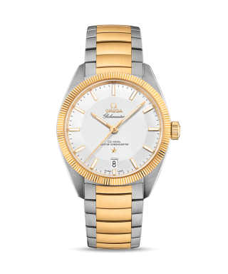 【OMEGA】コンステレーション グローブマスター シルバー×SS×YGブレス