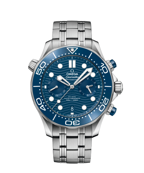 オメガ OMEGA レイルマスター 220.12.40.20.03.001 ブルー ステンレススチール SS 自動巻き メンズ 腕時計