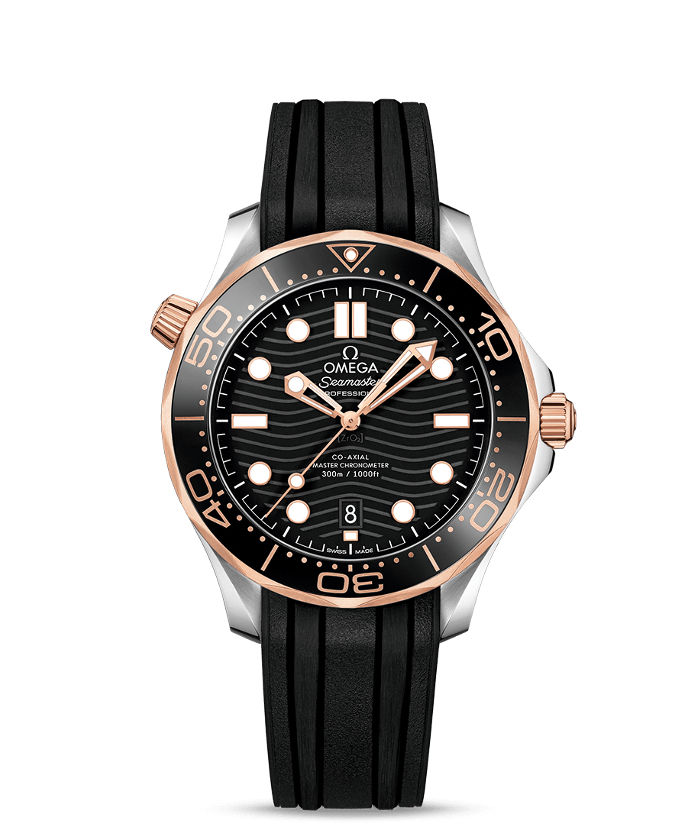 OMEGA】シーマスター ダイバー300M ブラック×ブラック×セドナ OMEGA】シーマスター ダイバー300M ブラック×ブラック×セドナ