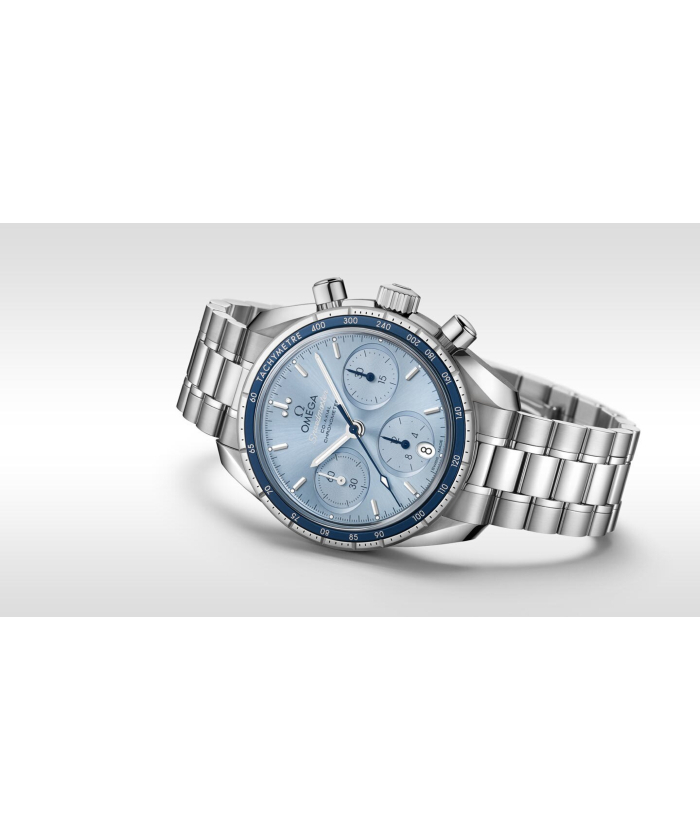 OMEGA】スピードマスター 38mm ブルー×ステンレススティール