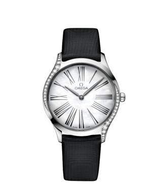 【返品交換不可】 OMEGA】デ・ヴィル トレゾア クォーツ36mm セドナゴールド 時計