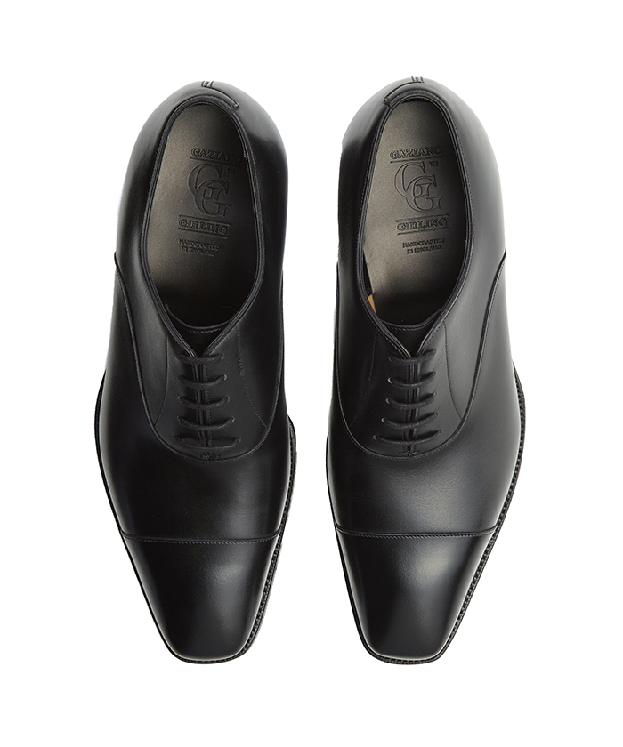 ガレ オックスフォード　定価→353,100円 Foxley Oxford Shoe｜ブラックカーフレザー・シューズ｜新作