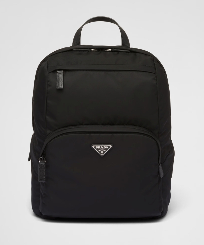 Re-Nylon xサフィアーノレザー バックパック Re-Nylon xサフィアーノレザー バックパック