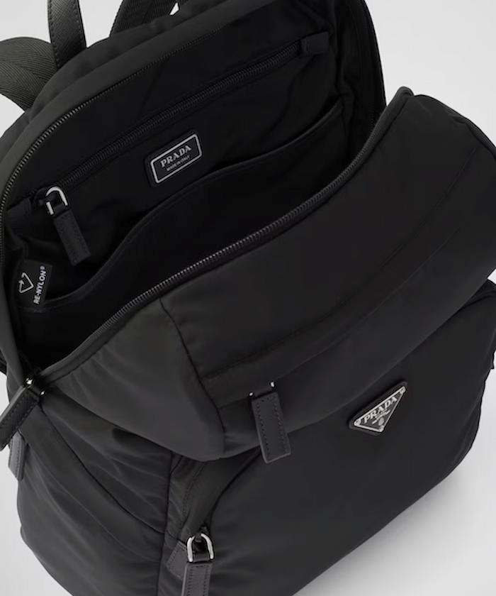 Re-Nylon xサフィアーノレザー バックパック Re-Nylon xサフィアーノレザー バックパック
