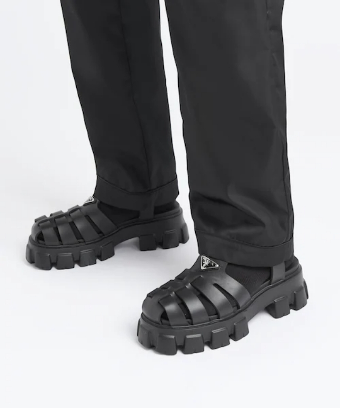 ラバー サンダル 2X3083_3LKK_F0002(M233Y077)｜HANKYU MEN 