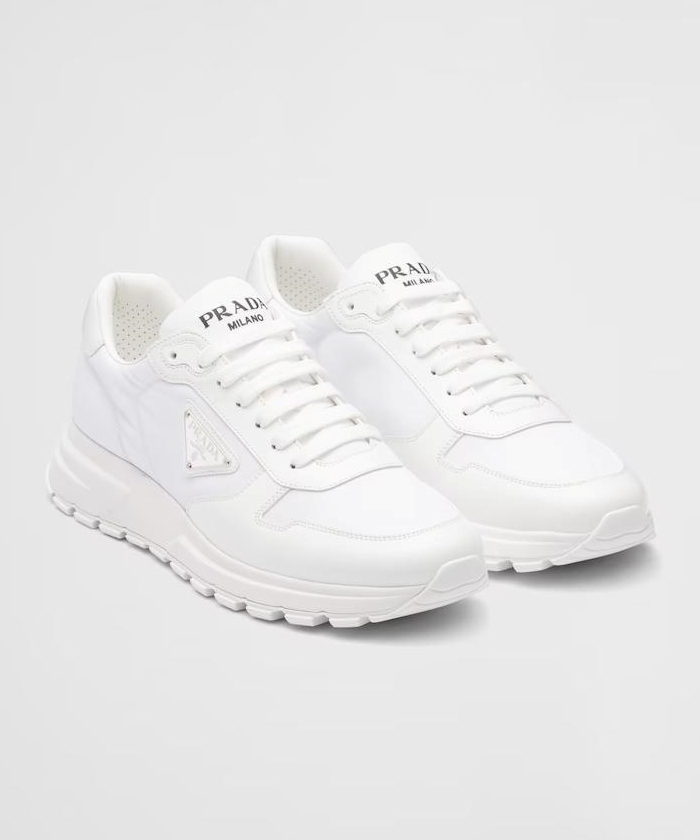 プラダ PRAX 1 Re-Nylon ×ブラッシュドレザー スニーカー プラダ PRAX 1 Re-Nylon ×ブラッシュドレザー スニーカー