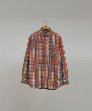 BRITISH OFFICER’S SHIRT TYPE2 FLANNEL CHECK　80470010005