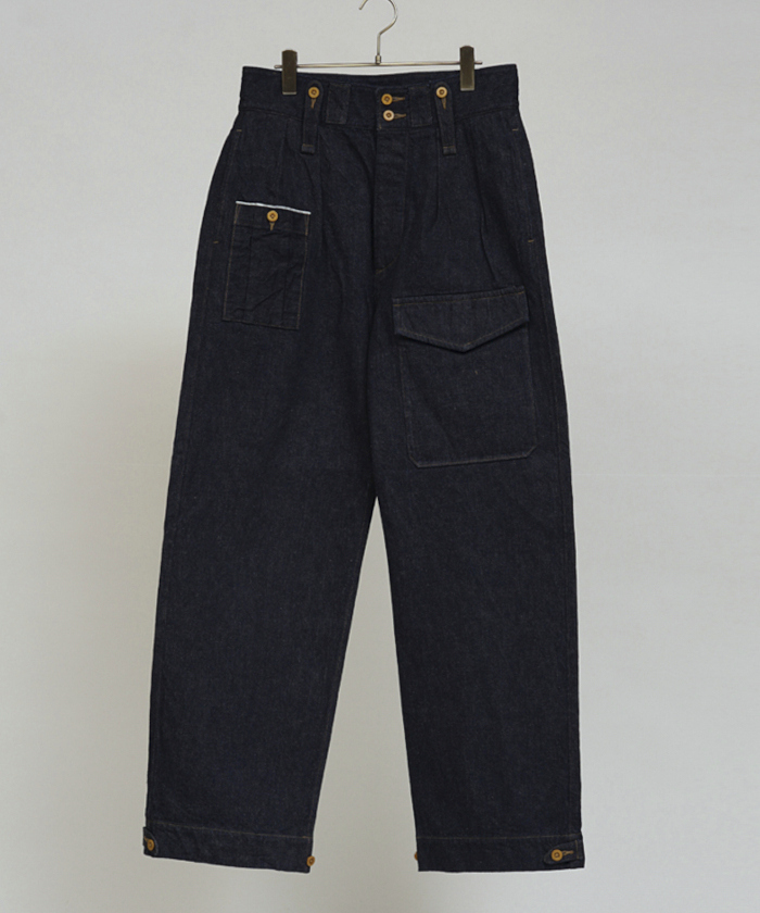BRITISH ARMY PANT LOOSE DENIM［CLASSIC］(M2370067)｜HANKYU MEN'S