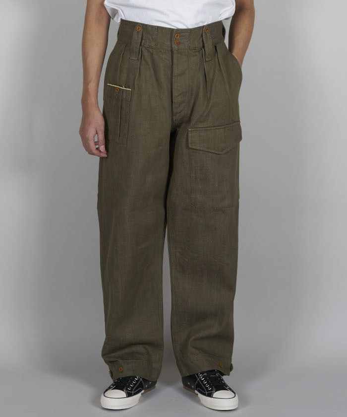 BRITISH ARMY PANT LOOSE DENIM［CLASSIC］(M2370067)｜HANKYU MEN'S