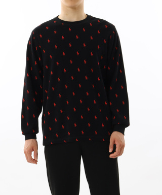Waffle Long Sleeve Crew Neck　RM8-Y002