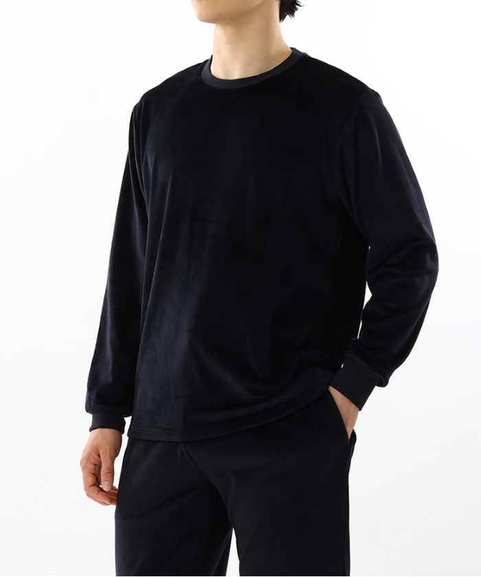 Brushed Velour Long Sleeve RM8-Y005(M2380197)|HANKYU MEN'S Brushed Velour Long Sleeve RM8-Y005(M2380197)|HANKYU MEN'S