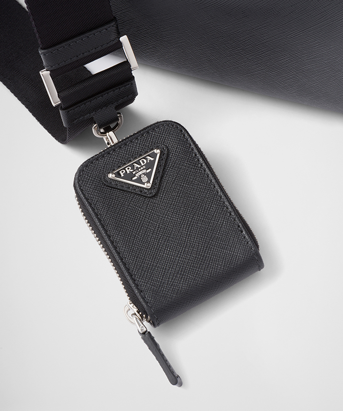 PRADA ショルダーバッグ 黒 ショルダーバッグ 2VH113_9Z2_F0002_V_DMP(M239Y021)｜HANKYU