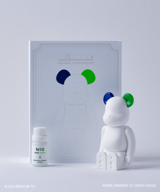 BE@RBRICK AROMA ORNAMENT No.0 COLOR W-DOUBLE- NAVY GREEN