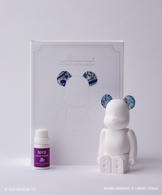 BE@RBRICK AROMA ORNAMENT No.0 LIBERTY FABRICS / Abbey Road BLUE