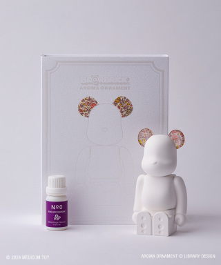 BE@RBRICK AROMA ORNAMENT No.0 LIBERTY FABRICS / Katie and Millie NATURAL COLOR