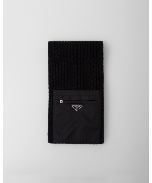 Re-Nylon ギャバジンxウール スカーフ UMS354_1WTO_F0002_S_202 Re-Nylon ギャバジンxウール スカーフ UMS354_1WTO_F0002_S_202