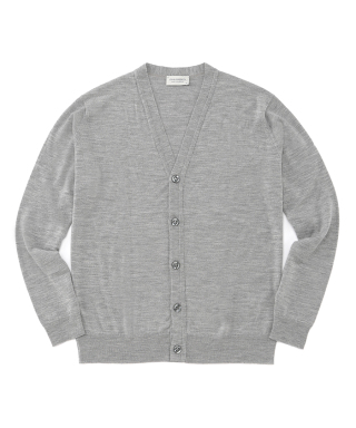 JOHN SMEDLEY グレー カーディガン M グレー系｜カーディガン｜ジョンスメドレー(JOHN SMEDLEY