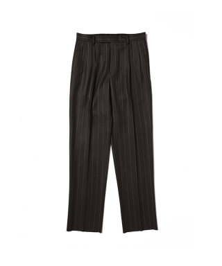 DOUBLE PLEATED TROUSERS　23FW-WMP-TR27