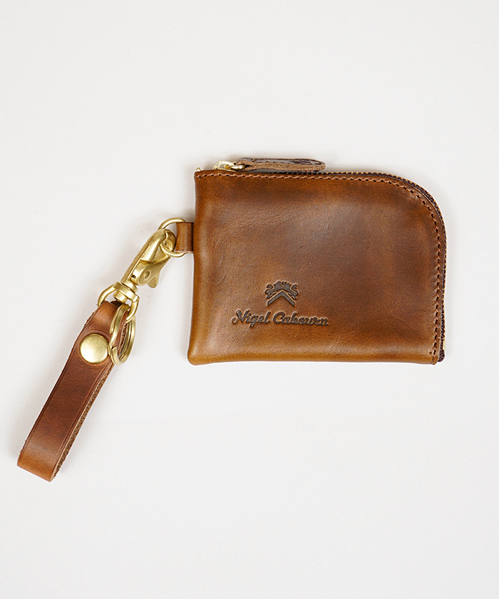 COIN CASE PEAT LABEL 80480068005(M2420021)｜HANKYU MEN'S