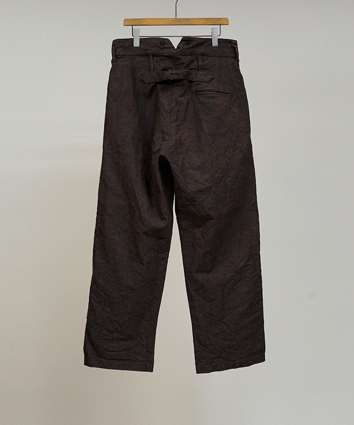 美品　ナイジェルケーボン　フレンチワークパンツ - ヘンプキャンバス　34サイズ ナイジェル・ケーボン フレンチワークパンツ ヘンプキャンパス サイズ34