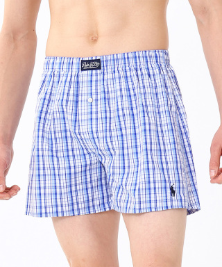 Woven Boxer Waters Plaid　RM4-Z105