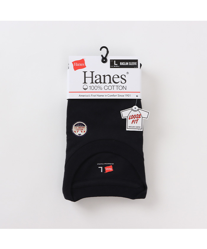 ヘインズ ラグランスリーブTシャツ HM1-Z201(M2420159)｜HANKYU