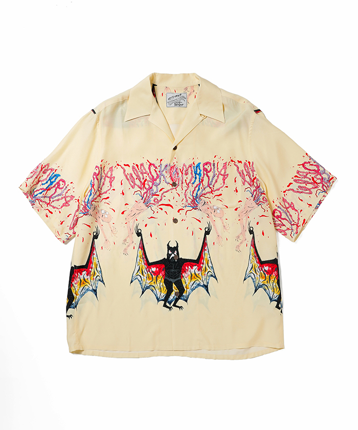 NECK FACE / HAWAIIAN SHIRT S/S ( TYPE-3 ) NECKFACE-WM-HI17 