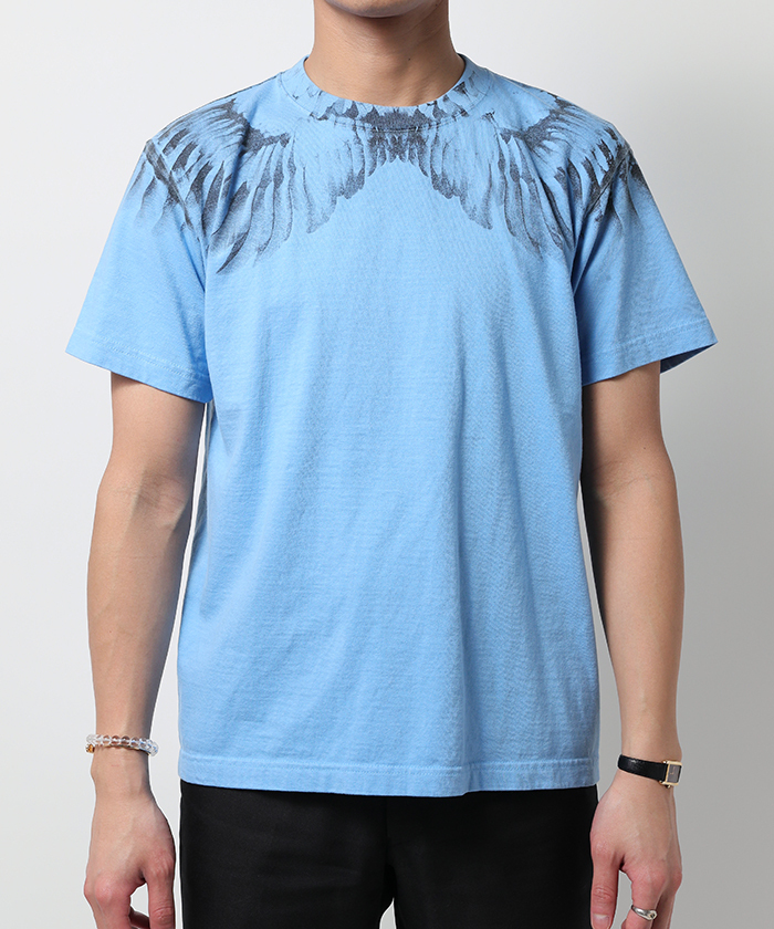 ANGEL WING T-SHIRT MASS-CS1424(M243G004)｜HANKYU MEN 