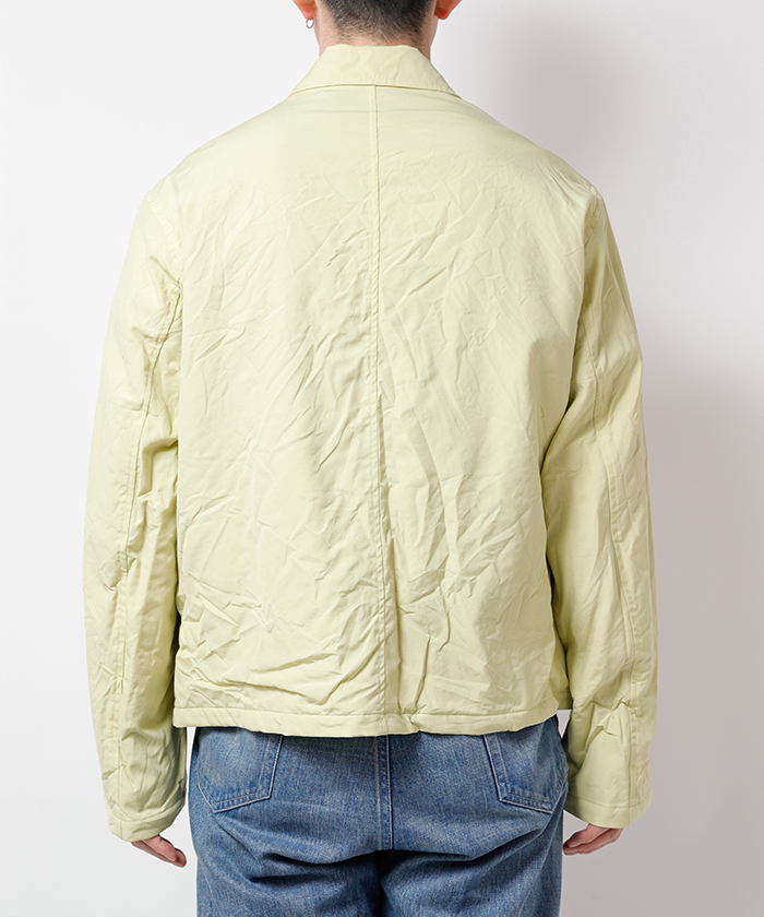 HIGH COUNT WOOL POPLIN BLOUSON A24SB01WP(M243G012)｜HANKYU MEN 