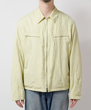 HIGH COUNT WOOL POPLIN BLOUSON　A24SB01WP