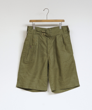 FIELD SHORT LINEN BASKET　80480051001