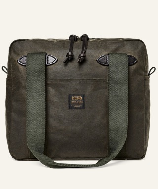 TIN CLOTH ZIPPER TOTE BAG　80474661012