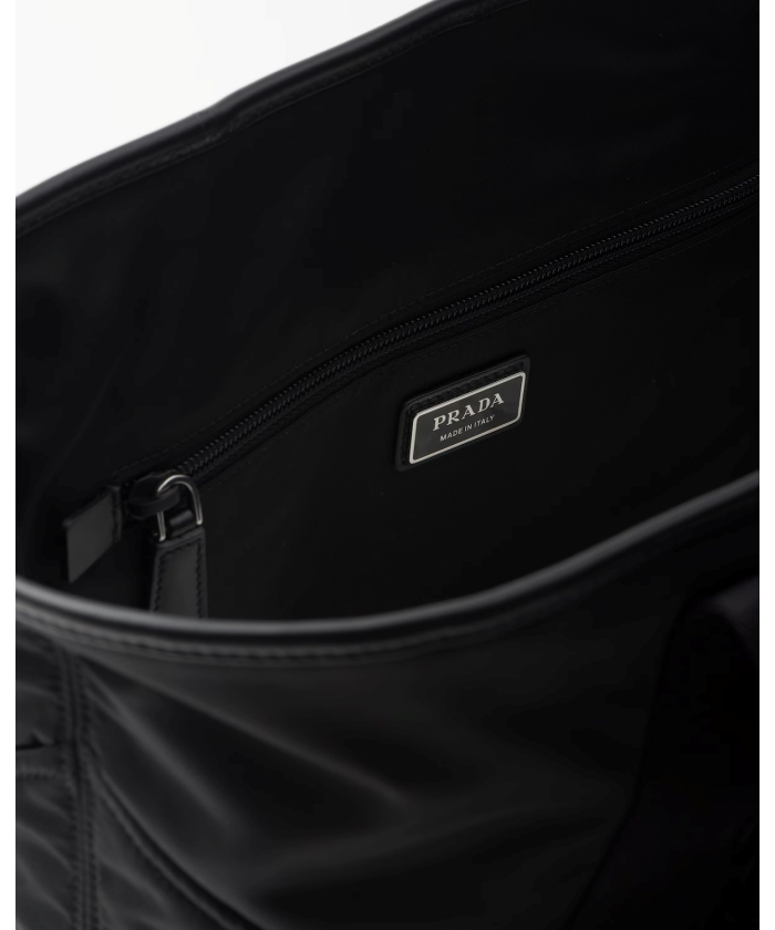 Re-Nylon xレザー トートバッグ 2VG120_2DW3_F0002_V_OOO Re-Nylon xレザー トートバッグ 2VG120_2DW3_F0002_V_OOO