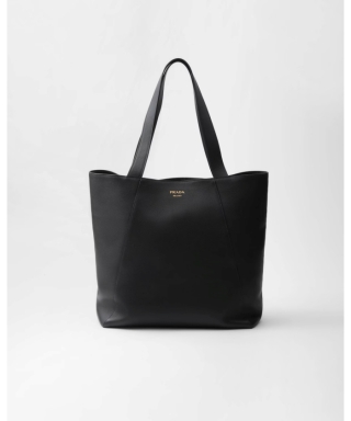 Re-Nylon xサフィアーノレザー トートバッグ Re-Nylon xサフィアーノレザー トートバッグ