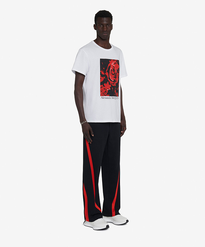 ワックス フラワー Tシャツ 794577QTABN0908(M2460013)|HANKYU ワックス フラワー Tシャツ 794577QTABN0908(M2460013)|HANKYU