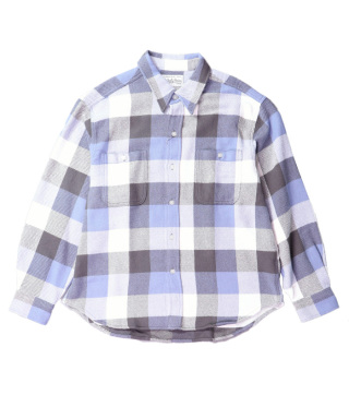FLANNEL REGULAR COLLAR SHIRT ( TYPE-2 )　24SS-WMS-RC05