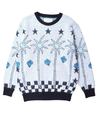 MOHAIR BLEND CREW NECK SWEATER ( TYPE-3 )　24SS-WMK-KN18