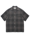 OMBRE CHECK OPEN COLLOR SHIRT S/S (TYPE-3) 24SS-WMS-OC12