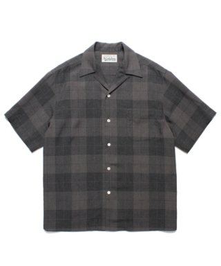 STRIPED OPEN COLLAR SHIRT S/S (TYPE-2) 24SS-WMS-OC09 STRIPED OPEN COLLAR SHIRT S/S (TYPE-2) 24SS-WMS-OC09