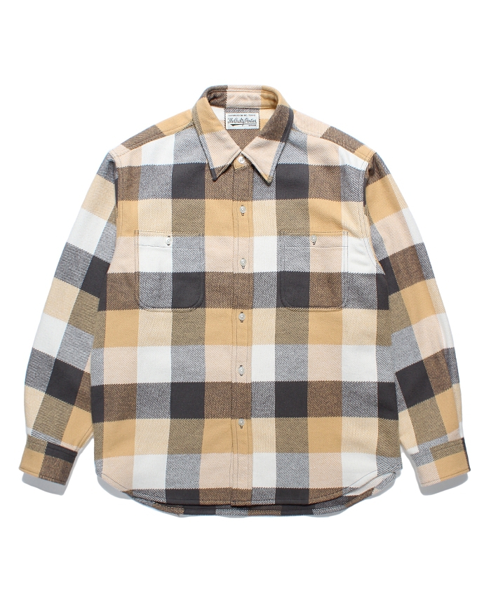 FLANNEL REGULAR COLLAR SHIRT (TYPE-2) 24SS-WMS-RC05(M246Y005 