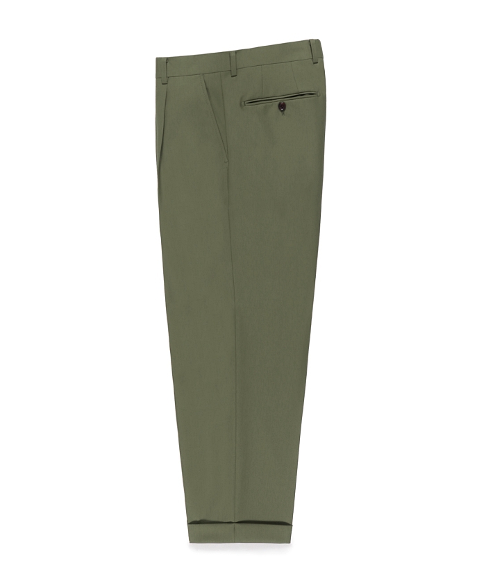 DORMEUIL / PLEATED TROUSERS (TYPE-2) 24SS-WMP-TR05(M246Y010 DORMEUIL / PLEATED TROUSERS (TYPE-2) 24SS-WMP-TR05(M246Y010
