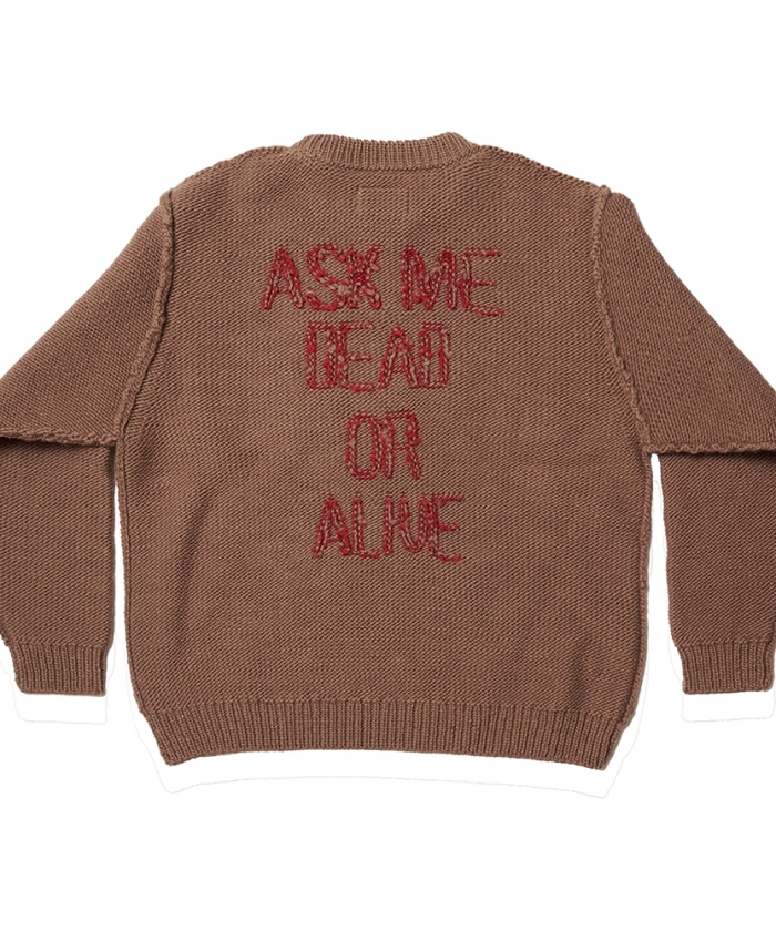 ACTING ZOMBIE KNIT WEAR 24AW60KN15(M247Y082)|HANKYU MEN'S ACTING ZOMBIE KNIT WEAR 24AW60KN15(M247Y082)|HANKYU MEN'S