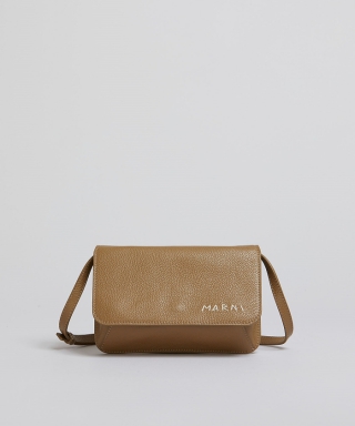 ◆MARNI◆ Trunkaroo サンダル【送料/関税込み】 MARNI (マルニ) サイドロゴ レザー スライドサンダル
