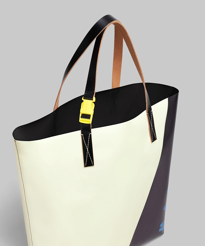 AMPTAKxCOLORS あっとくん ポーチ付き ショルダートート バッグ