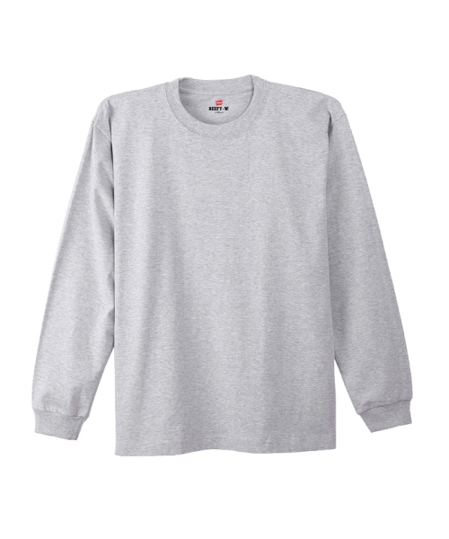 Hanes BEEFY-T ロングスリーブTシャツ　H5186