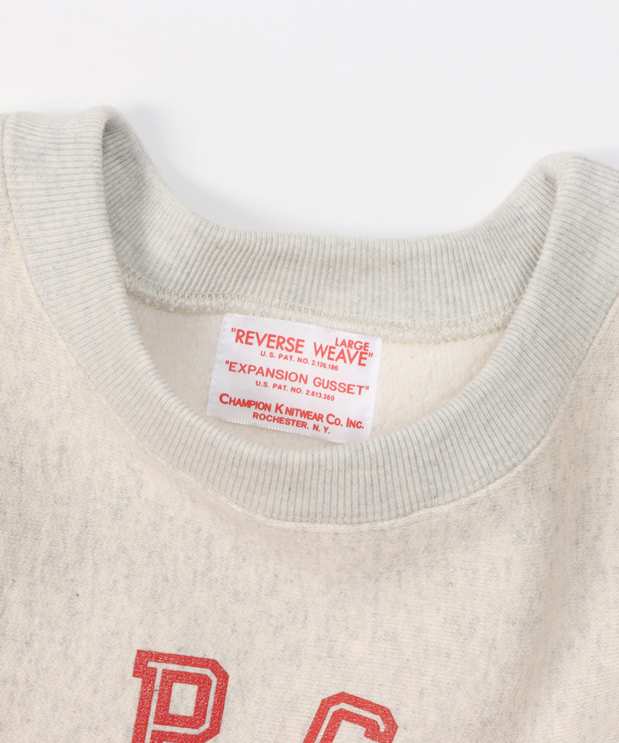 Champion リバースウィーブ(R)2ndパテントモデル クルーネック Champion リバースウィーブ(R)2ndパテントモデル クルーネック