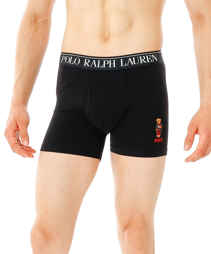 ポロラルフローレン pwing ラガーパンツ　最終価格 POLO RALPH LAUREN Boxer Brief Fall Morning Robe Bear RM3-A103