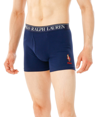 POLO RALPH LAUREN Boxer Brief Red Toggle Holiday Bear　RM3-A107