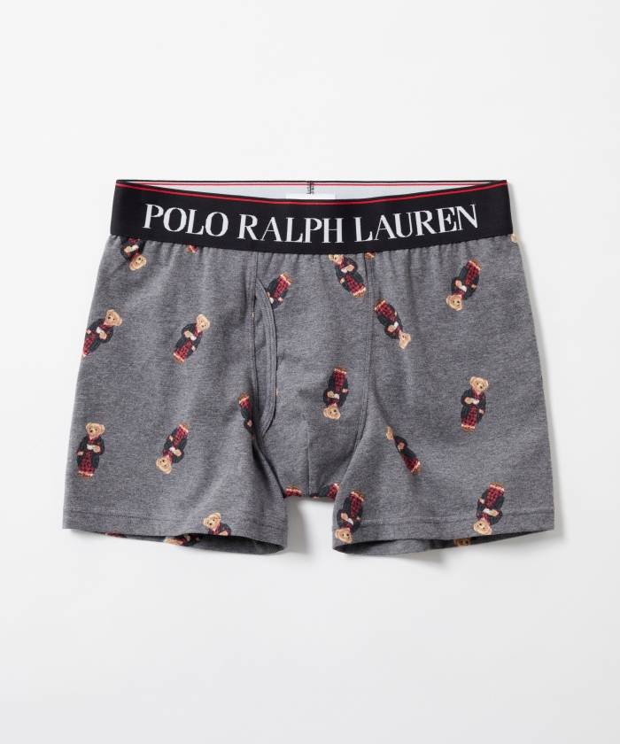 POLO RALPH LAUREN Boxer Brief Fall Morning Robe Bear Printed POLO RALPH LAUREN Boxer Brief Fall Morning Robe Bear Printed